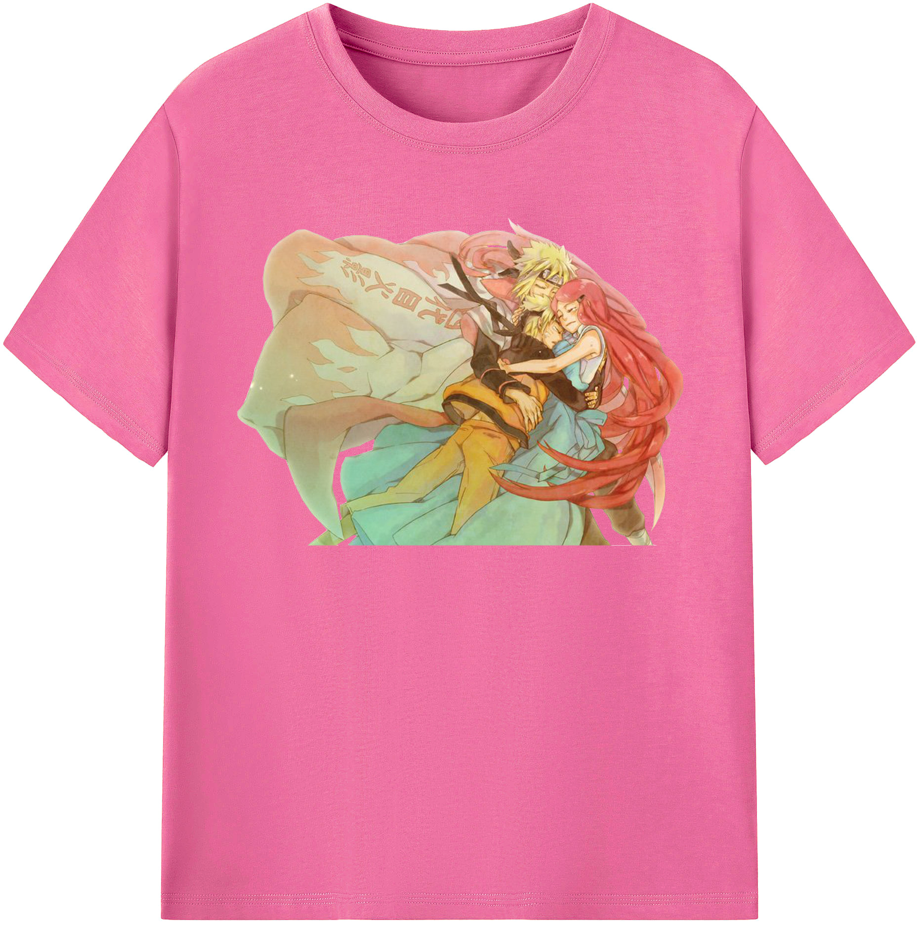 （画像用） NARUTO -ナルト- うずまき ナルト Uzumaki Naruto レディースカジュアルプリントTシャツ（綿100％）